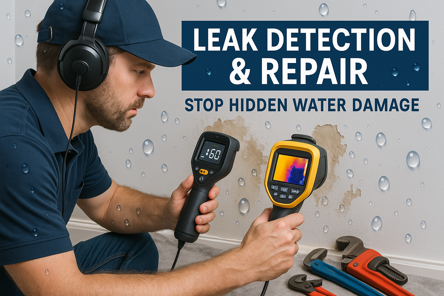 Leak Detection & Repair – Stop Hidden Water Damage